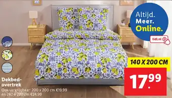 Lidl Dekbed overtrek aanbieding