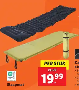 Lidl Slaapmat aanbieding