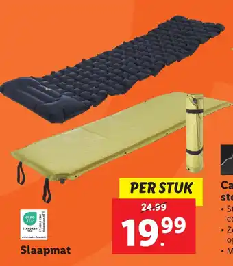 Lidl Slaapmat aanbieding