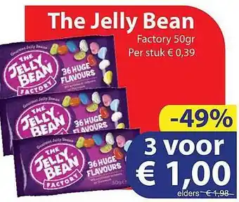 Die Grenze The Jelly Bean Factory 50gr aanbieding