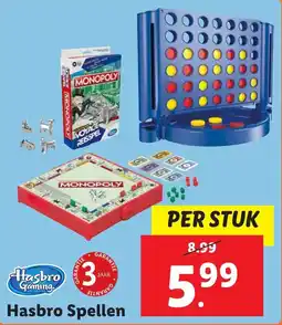 Lidl Hasbro Spellen aanbieding