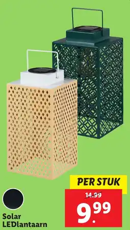 Lidl Solar LEDlantaarn aanbieding