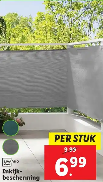 Lidl Livarno home inkijk bescherming aanbieding