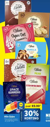Lidl Alle ijsjes aanbieding