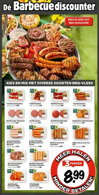 Vomar Voordeelmarkt Dé Barbecue discounter aanbieding