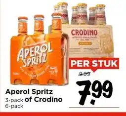 Vomar Voordeelmarkt Aperol Spritz 3-pack of Crodino 6-pack aanbieding