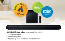 EP Beerepoot Samsung soundbar HW-Q800F/XN-2025 aanbieding