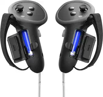 Amazon KIWI design G4 Pro Controller Grips Compatibel met Meta Quest 3/3S, geaccrediteerd door Meta aanbieding