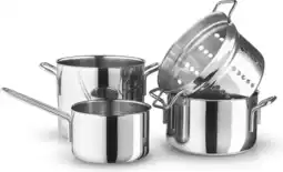 Bol.com Eva Trio Kookpannenset - 4 delig - RVS aanbieding