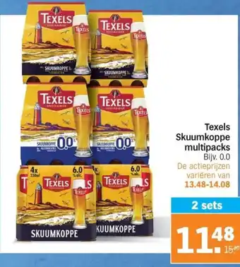 Albert Heijn Texels skuumkoppe multipacks aanbieding