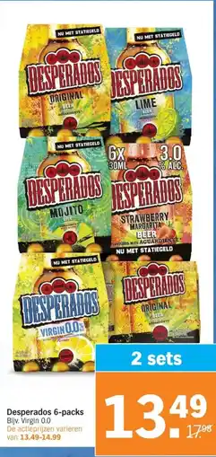 Albert Heijn Desperados aanbieding
