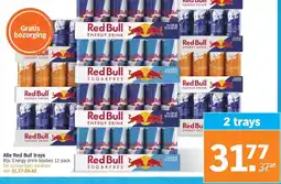 Albert Heijn Alle red bull trays aanbieding