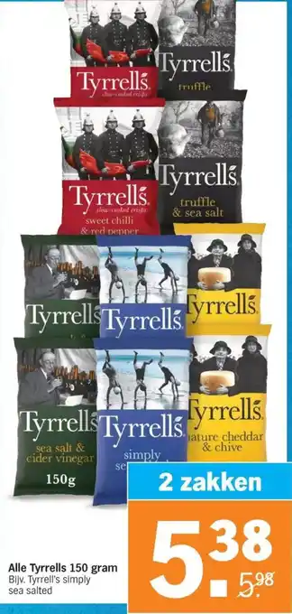Albert Heijn Alle Tyrrells aanbieding