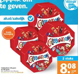 Albert Heijn Celebrations aanbieding