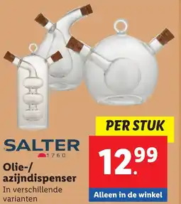Lidl Salter olie / azijndispenser aanbieding