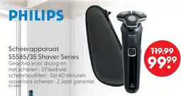 Marskramer Philips scheerapparaat S5585/35 shaver series aanbieding
