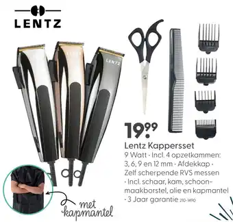 Marskramer Lentz Kappersset aanbieding