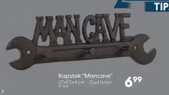Marskramer Kapstok Mancave aanbieding