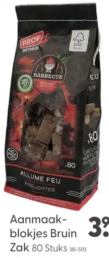 Marskramer Aanmaakblokjes bruin zak aanbieding