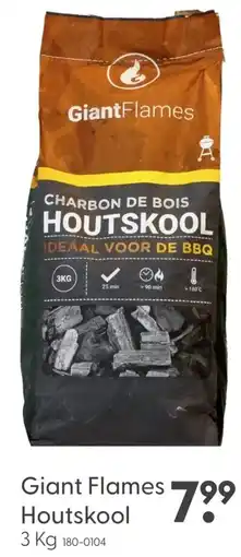 Marskramer Giant Flames Houtskool aanbieding