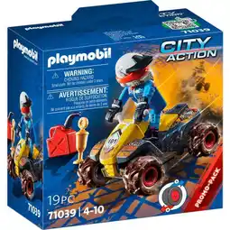 Bol.com PLAYMOBIL City Action Off/road quad - 71039 aanbieding
