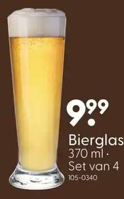 Marskramer Bierglas aanbieding