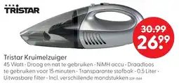 Marskramer Tristar Kruimelzuiger aanbieding