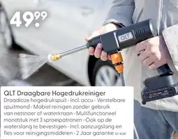 Marskramer QLT Draagbare Hogedrukreiniger aanbieding