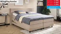 Woonsquare Boxspring Sunrise aanbieding