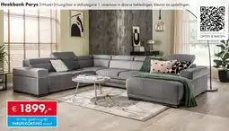Woonsquare Hoekbank Parys aanbieding