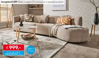 Woonsquare Loungebank Cliff aanbieding