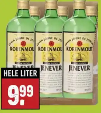 Dirck 3 Korenmout Jenever aanbieding
