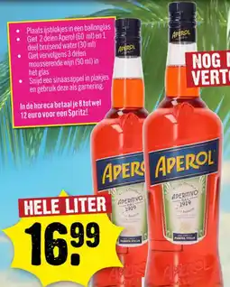 Dirck 3 Aperol aanbieding