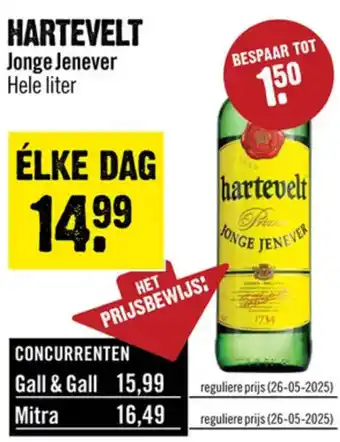 Dirck 3 Hartevelt Jonge Jenever aanbieding