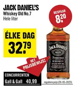 Dirck 3 Jack Daniel's whiskey old no.7 aanbieding