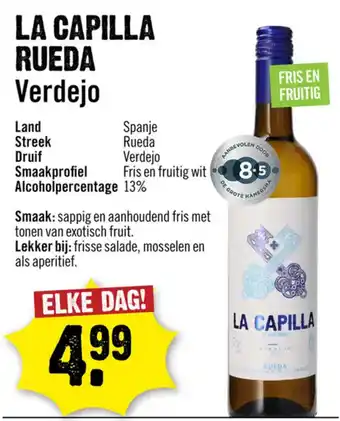 Dirck 3 La Capilla Rueda verdejo aanbieding