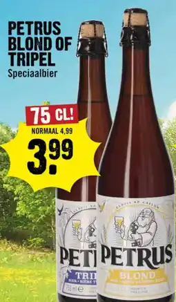Dirck 3 Petrus blond of tripel speciaalbier aanbieding