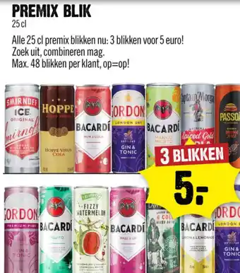 Dirck 3 Premix blik aanbieding