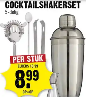 Dirck 3 Cocktailshakerset aanbieding