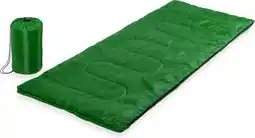 Bol.com Groene slaapzak warm 75 x 185 cm aanbieding