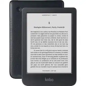 EP Kobo Clara BW Zwart aanbieding