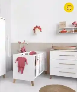 Prenatal Kamer Stanley 3-delige set Ledikant, commode en kast. aanbieding