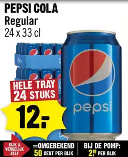 Dirck 3 PEPSI COLA Regular aanbieding