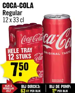Dirck 3 COCA-COLA Regular aanbieding