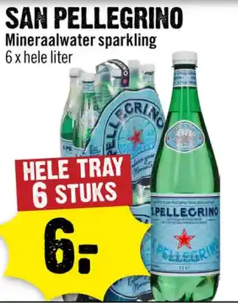 Dirck 3 San pellegrino Mineraalwater sparkling aanbieding