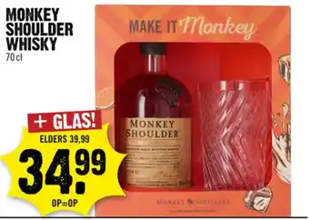 Dirck 3 Monkey shoulder whisky aanbieding