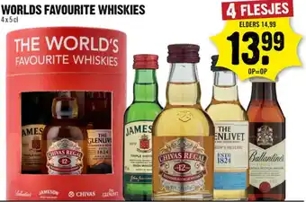 Dirck 3 Worlds favourite whiskies aanbieding