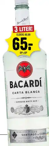 Dirck 3 Bacardí Carta Blanca aanbieding