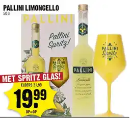 Dirck 3 Pallini limoncello aanbieding