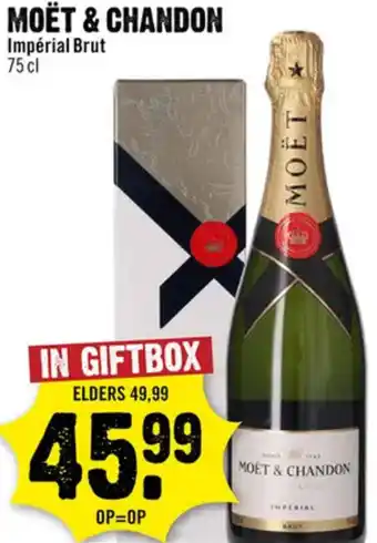 Dirck 3 Moët & chandon Impérial Brut aanbieding